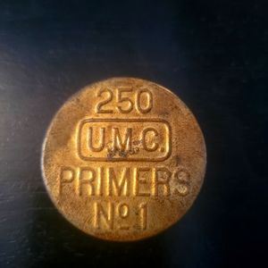 Vintage USMC promers #1 250 tin with contents